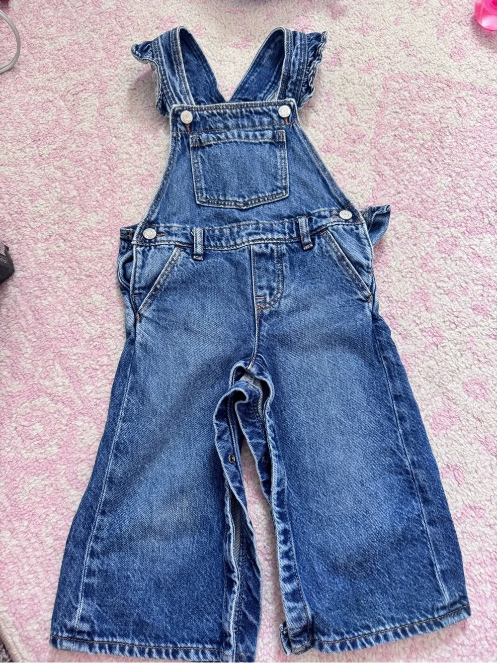 GAP Blue Denim Kids Overalls